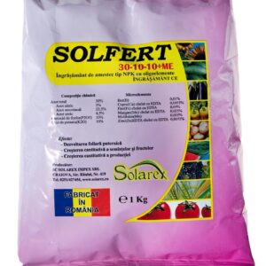 Ingrasamant foliar Solfert 30-10-10 + ME, 20 kg